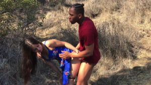 Outdoor Interracial Sex