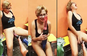 Maravillosa mujer intenta penetrar con un Dildo Drill – Casi muere de placer