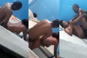 Cuero pidiendo leche para que se venga rápido pero el resistió