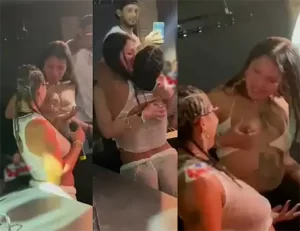 Tokisha bien perra en la discoteca con una fanatica