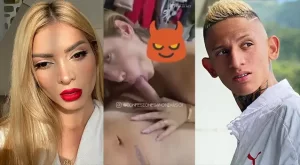 Video porno de Dani Duke mamandoselo a La Liendra