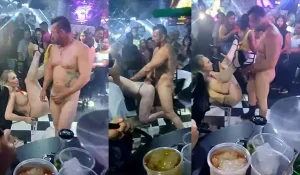 Perro en discoteca dominicana singando en vivo
