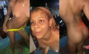 Dominicana se desacata en la piscina