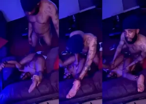 Follando en el club con la negra exotica