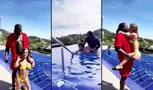 Valentina midget Casi Ahogada Por la Bestia Negra ‘Louie Smalls’