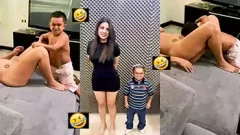 Enano Jorgito el Guayaco En Sexo oral a Novia ‘Chupalo’