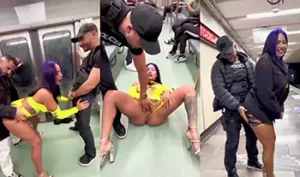 Luna bella metro CDMX 2024 video sin censura Porno