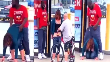OMG-In public she is unfaithful to her husband