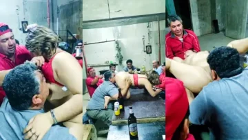 Obrero Disfrutando Con Una Señora Muy Cachonda