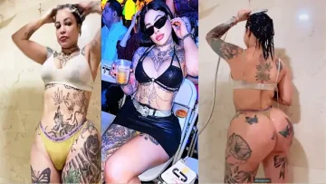 Mami Jordan En Live De Intagram -Con Piercing En la Tetas