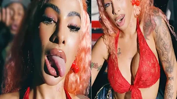Yailin La Mas Viral Dando Lengua Y Moviendo EL Culo