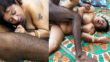 Mature Indian With a black guy after so long without fucking