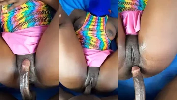 Ebony from The only way to resist this BBC only with wet pussy