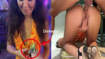 He offers money to a Russian prostitute to let him fuck her ass