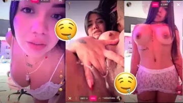 Tu Favorita Marin En Lencería, Se Masturba Live Con LLuvias