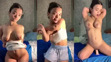Tiny Lilaalph mostrando su cuerpo y jugando con dildo sex x