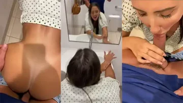 Voy a visitar a mi nv al hospital y me la termino follando